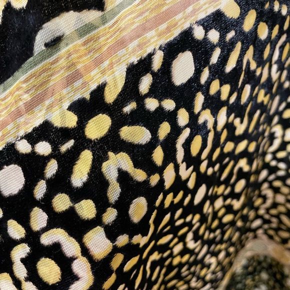 New 
Free People Beguiled Patchwork Kimono Jacket one size 
Velvet Burno… - Picture 8 of 11